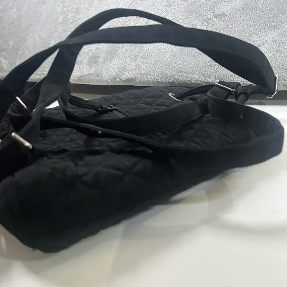 Vera Bradley quilted black backpack - Picture 8 of 12